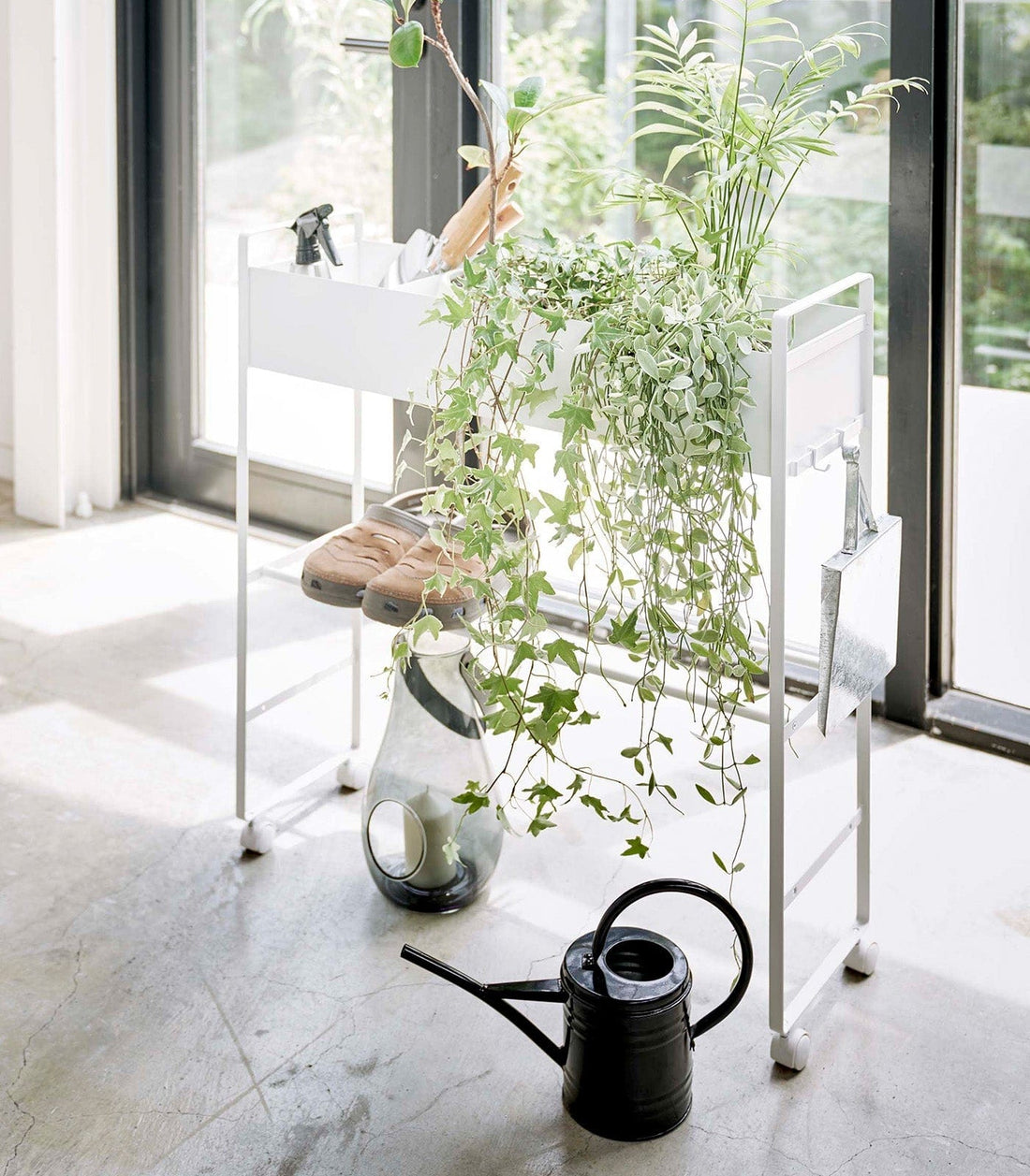 Entryway Storage Cart (29.33&quot; H)  - Steel