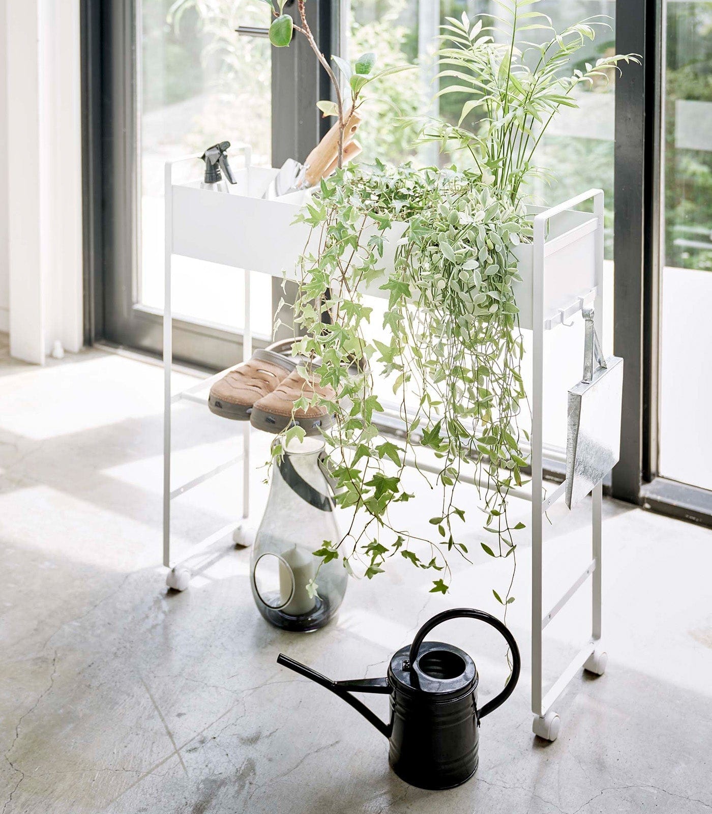 Entryway Storage Cart (29.33&quot; H)  - Steel