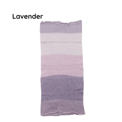 Luxurious 100% Silk Gradient Neck Warmer | Versatile & Lightweight