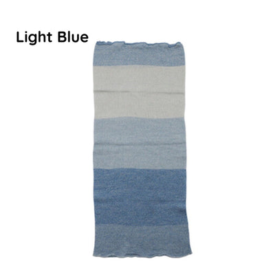 Luxurious 100% Silk Gradient Neck Warmer | Versatile & Lightweight