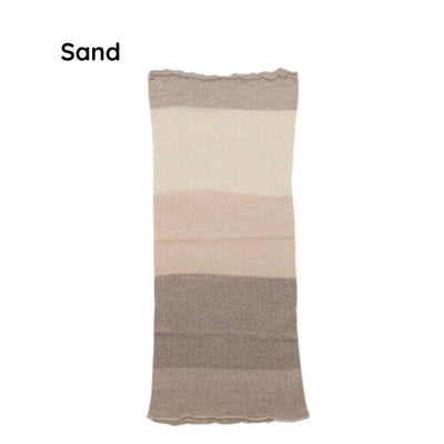 Luxurious 100% Silk Gradient Neck Warmer | Versatile & Lightweight