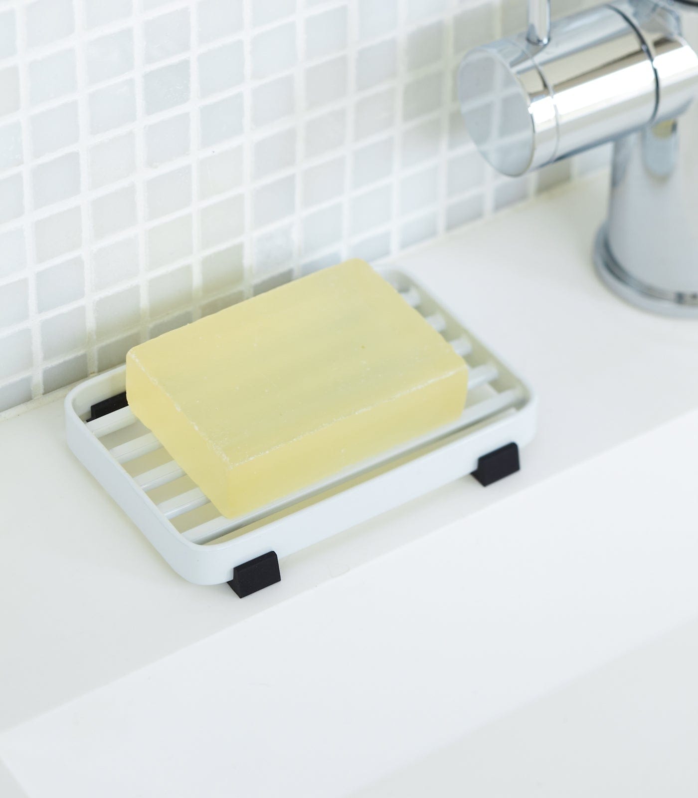 Slotted Soap Tray - Steel - Thumbnail 3