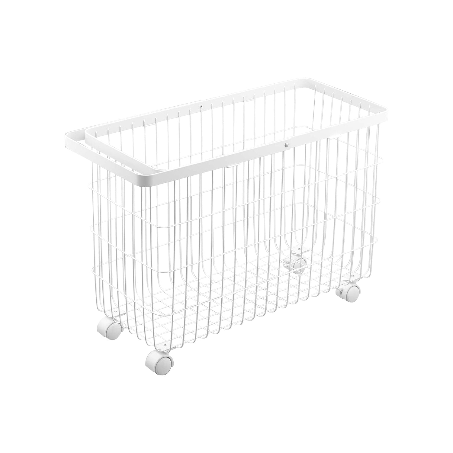 Rolling Wire Basket (14.8&quot; H)  - Steel