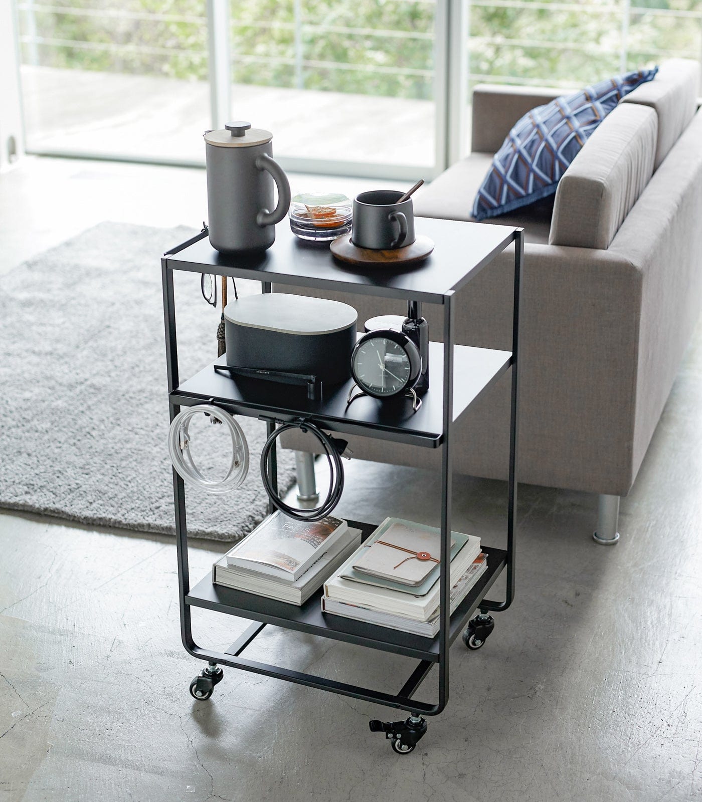 Rolling Utility Cart (32&quot; H)  - Steel