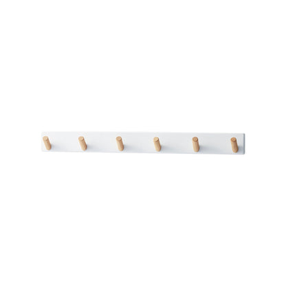 Wall-Mounted Coat Rack - Steel + Wood