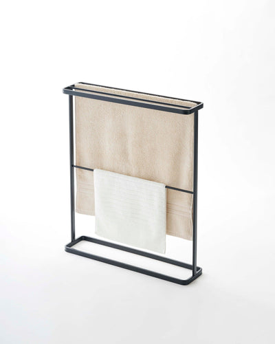 Bath Towel Hanger (30" H)  - Steel in Black
