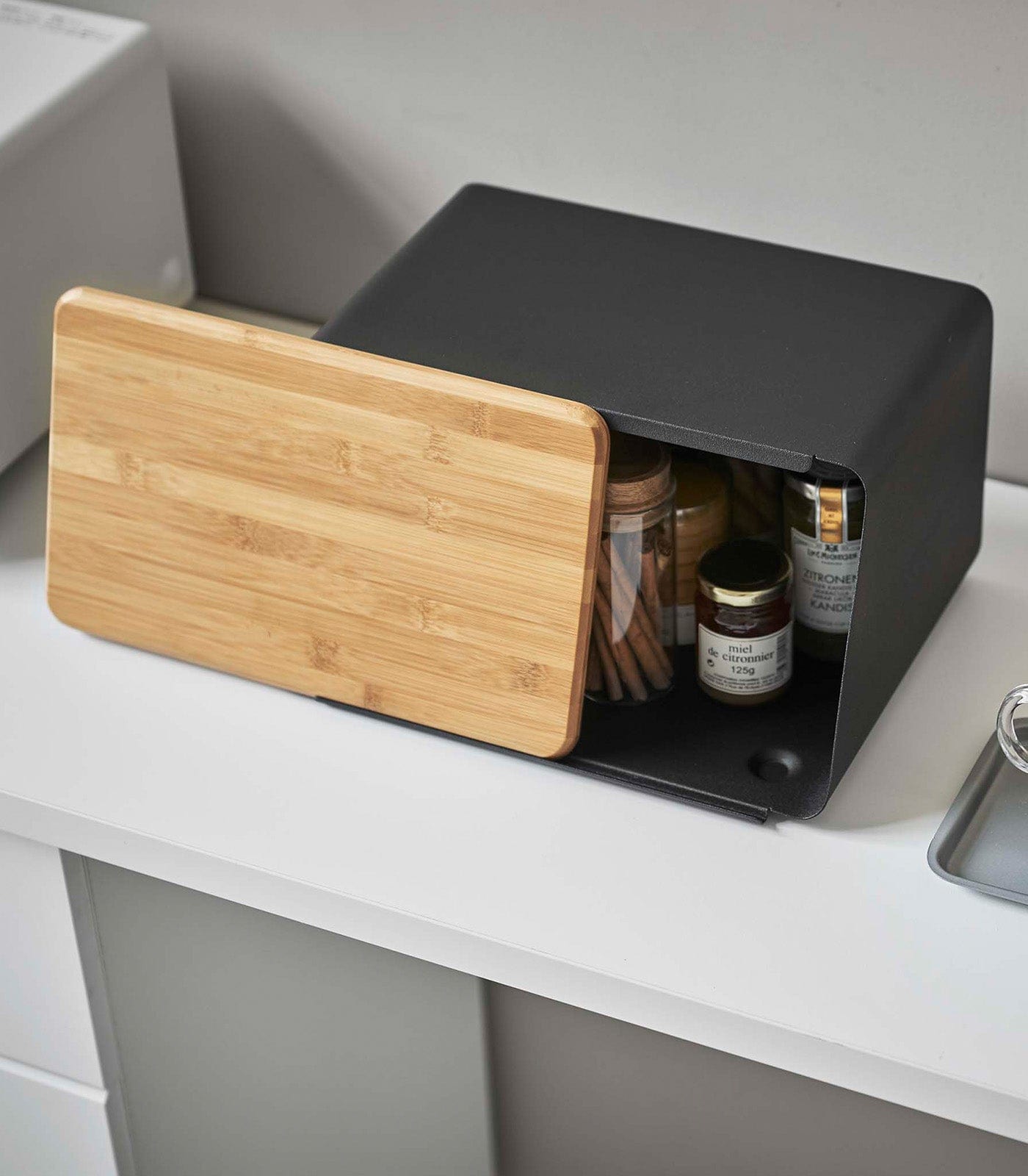 Yamazaki Home Tower Steel Bread Box - Thumbnail 5