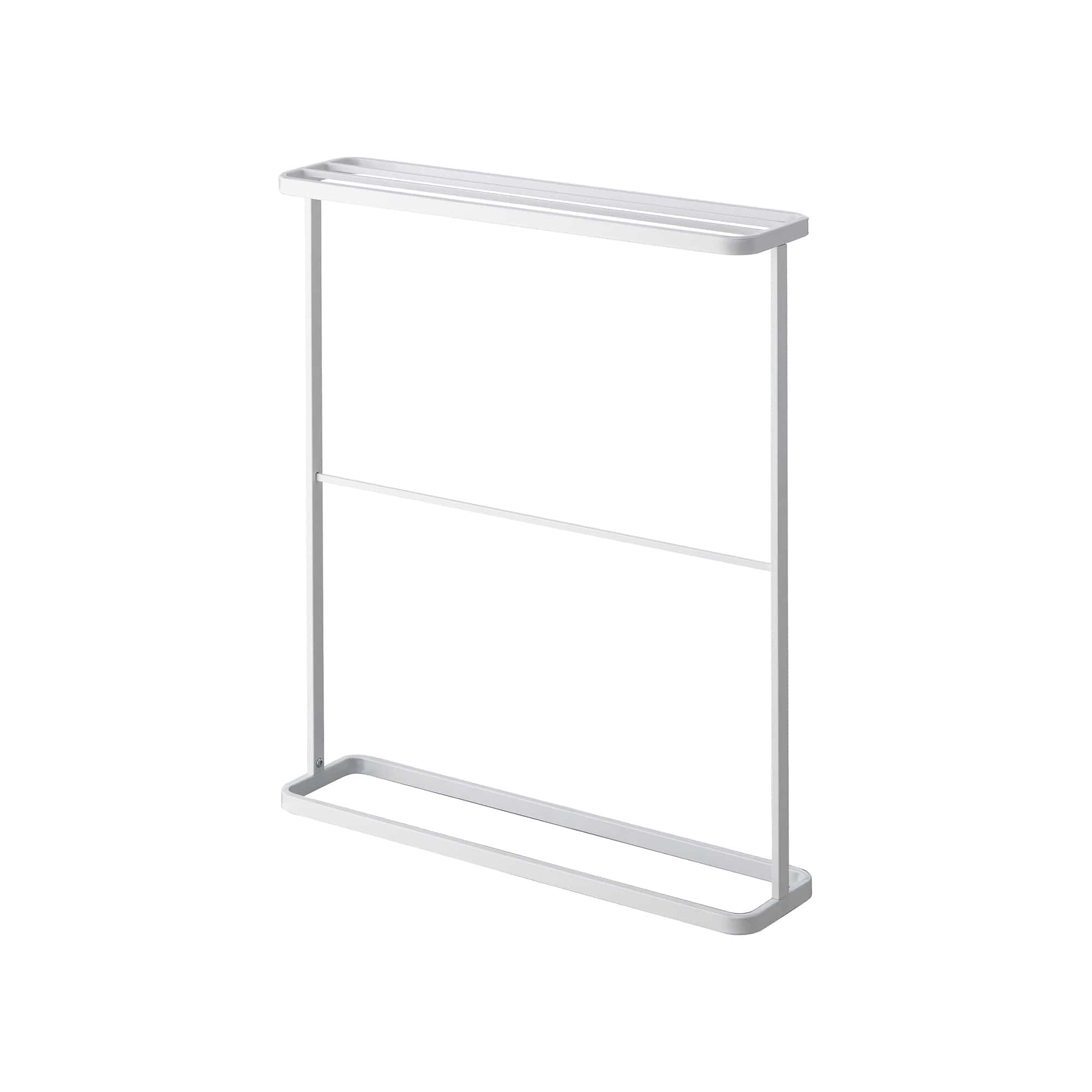 Bath Towel Hanger (30" H)  - Steel in White