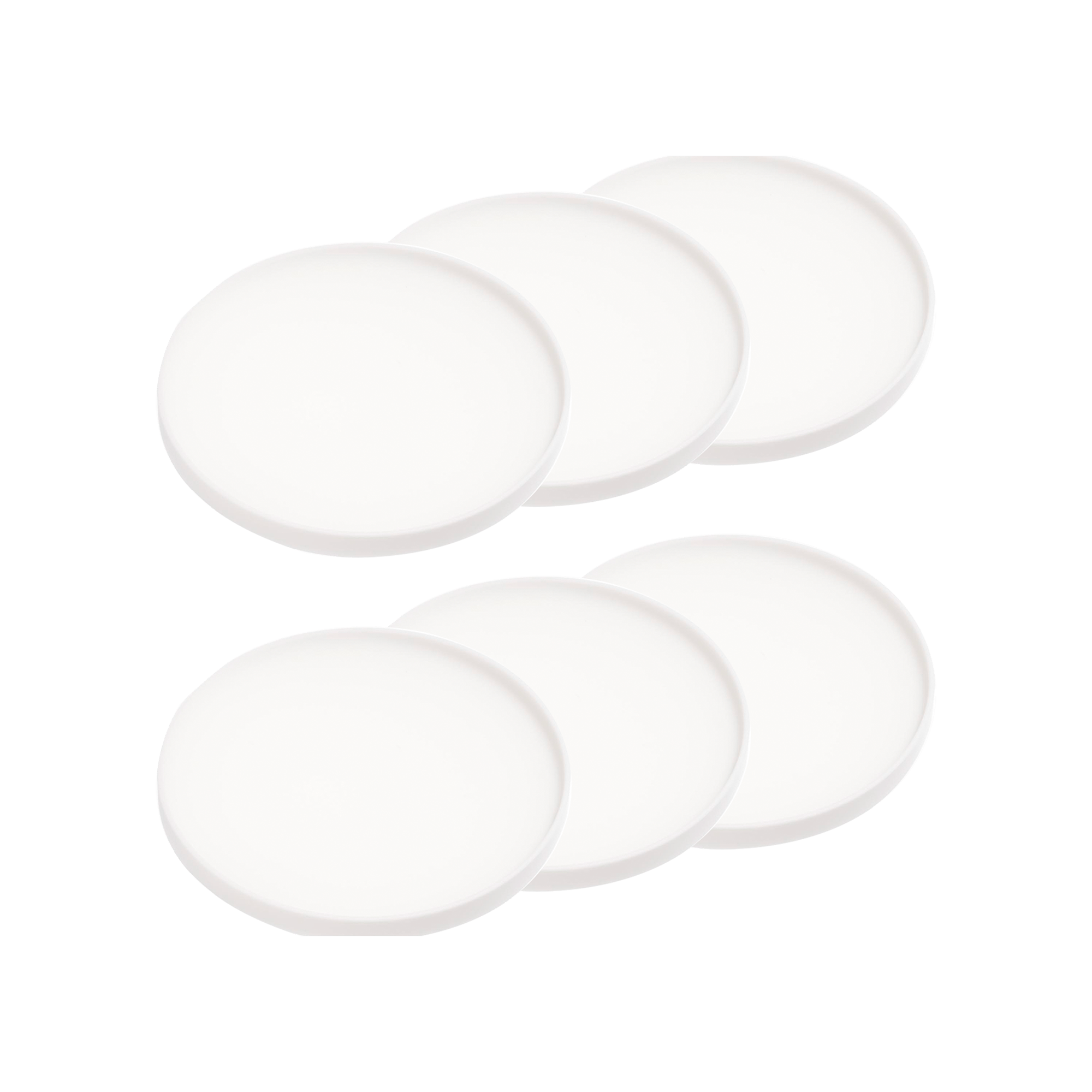 Coasters (Set of 6) - Two Styles - Silicone
