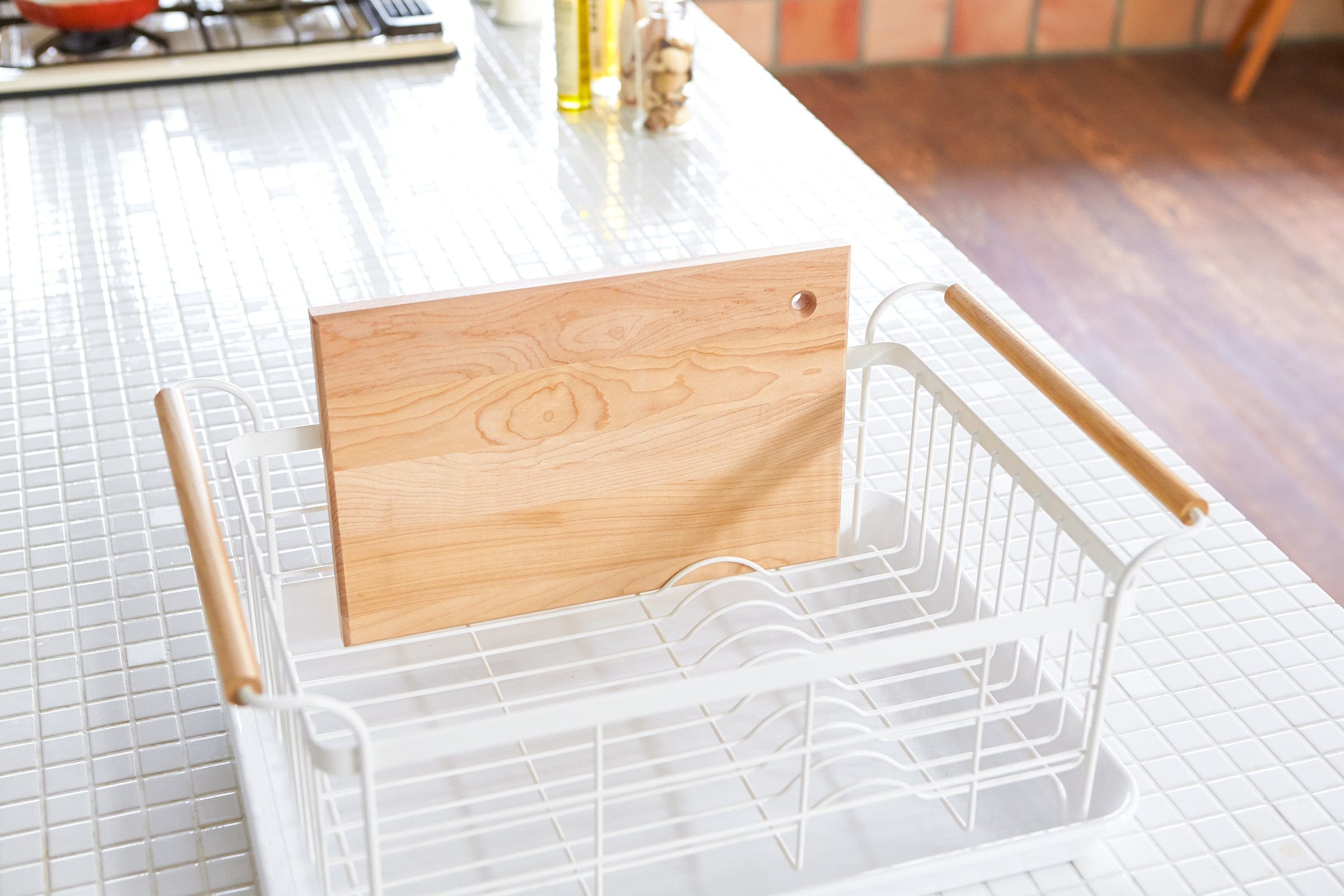 Dish Rack - Steel + Wood - Thumbnail 2