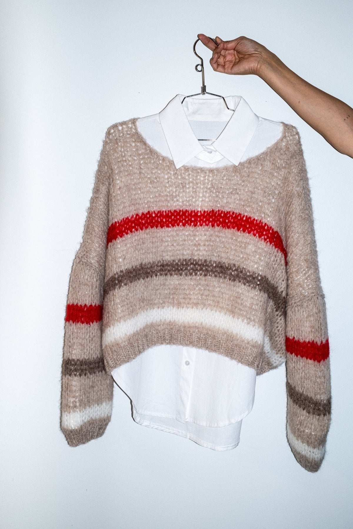 Sienna Knit Sweater in Stripe