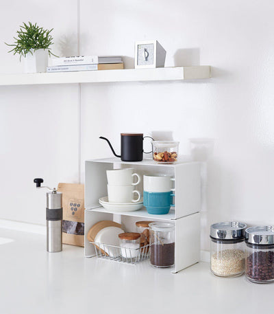 Stackable Countertop Shelf - Steel