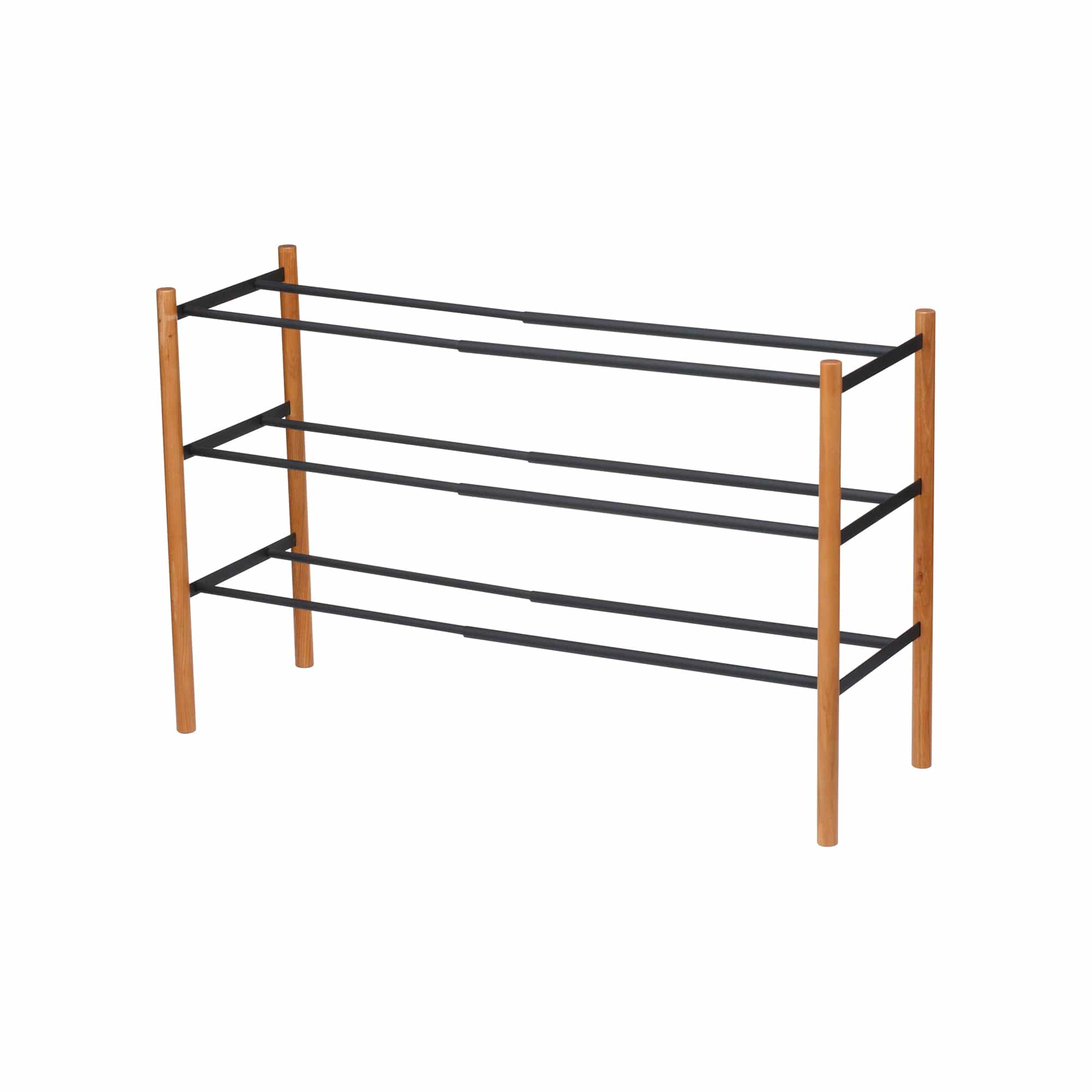 Expandable Shoe Rack (18" H) - Steel - Thumbnail 2