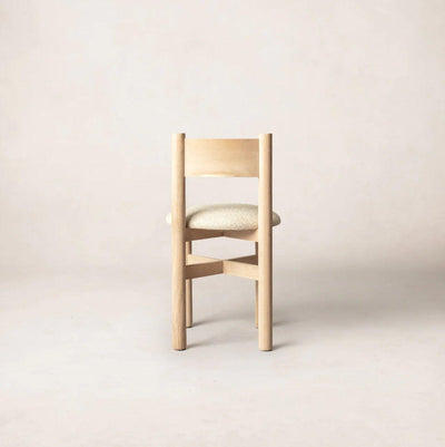 Teddy Dining Chair - Natural Back View