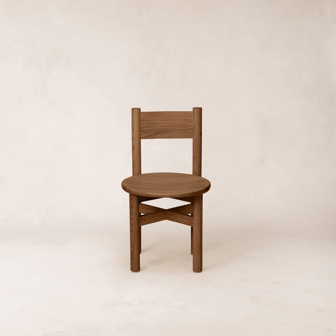 Teddy Wood Dining Chair - Mocha
