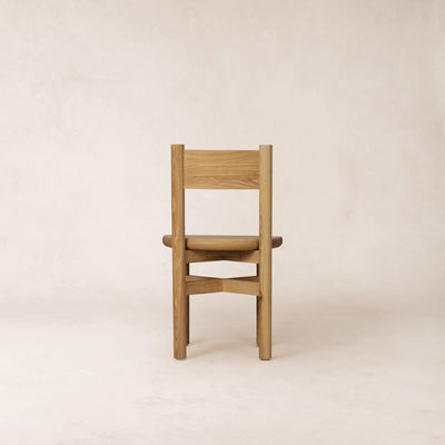 Teddy Wood Dining Chair - Warm Oak
