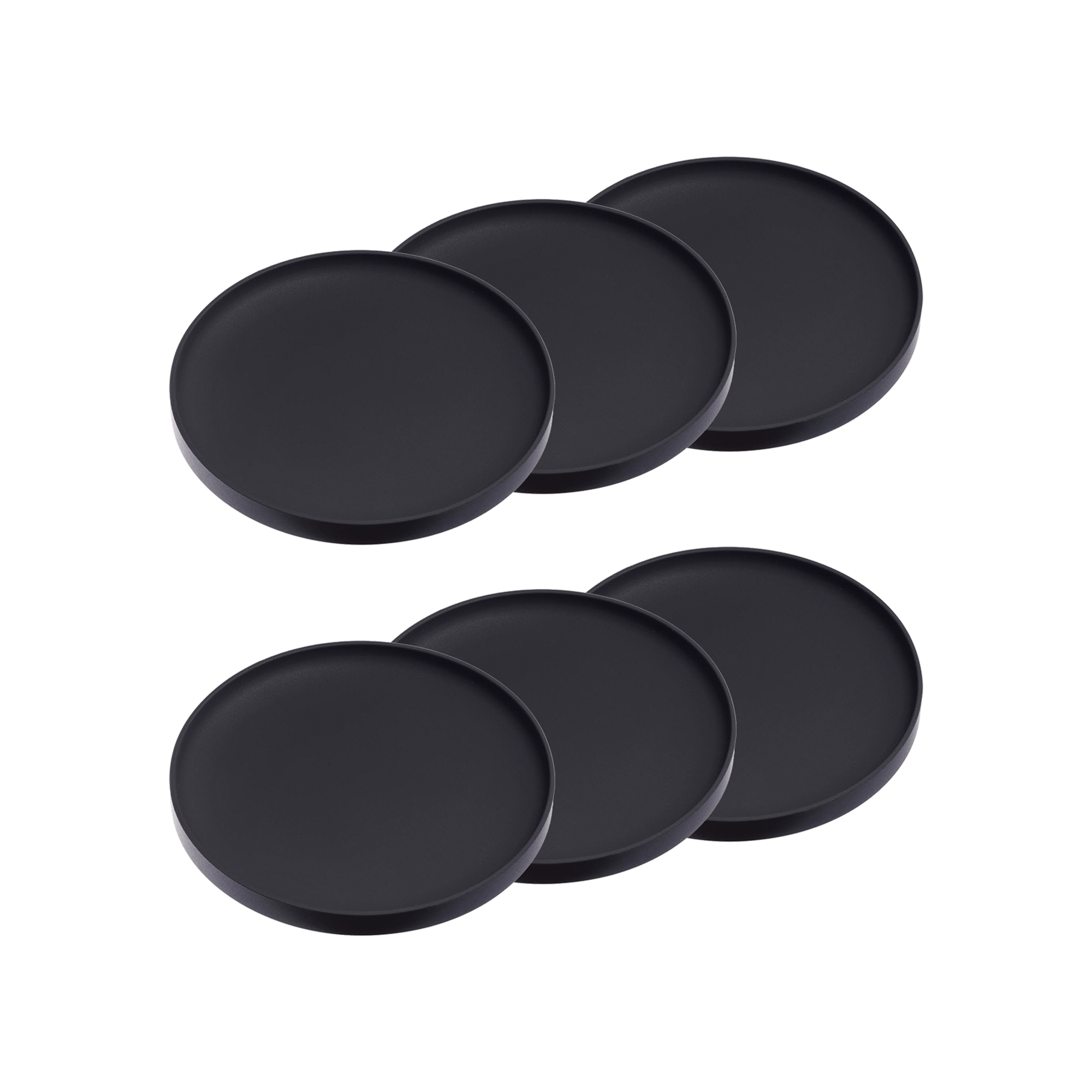 Coasters (Set of 6) - Two Styles - Silicone