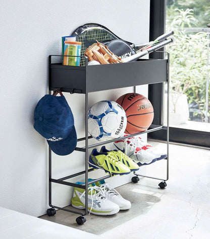 Entryway Storage Cart (29.33&quot; H)  - Steel