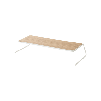 Dish Riser - Large - Steel + Wood