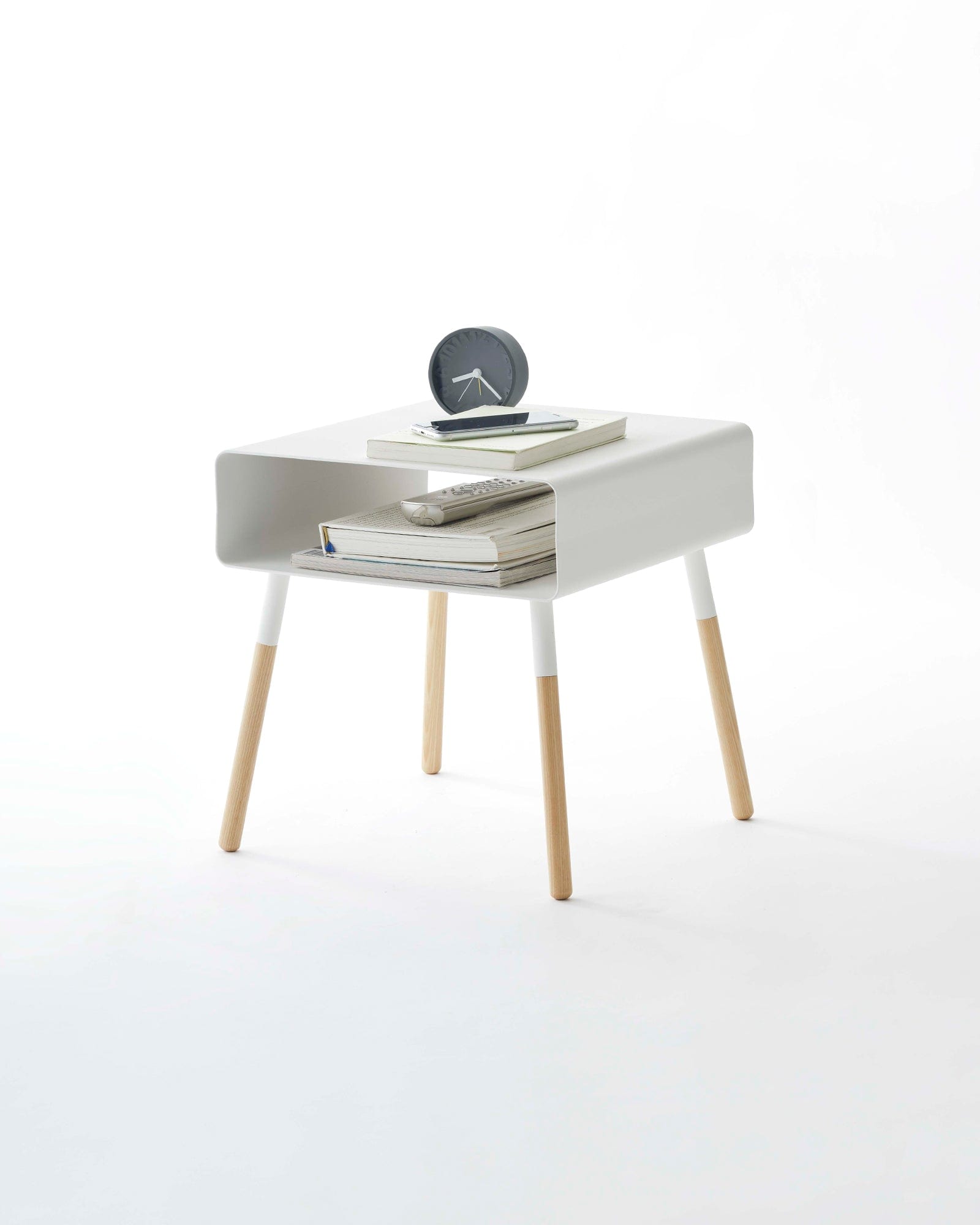 Storage Table - Two Sizes - Steel + Wood - Thumbnail 4
