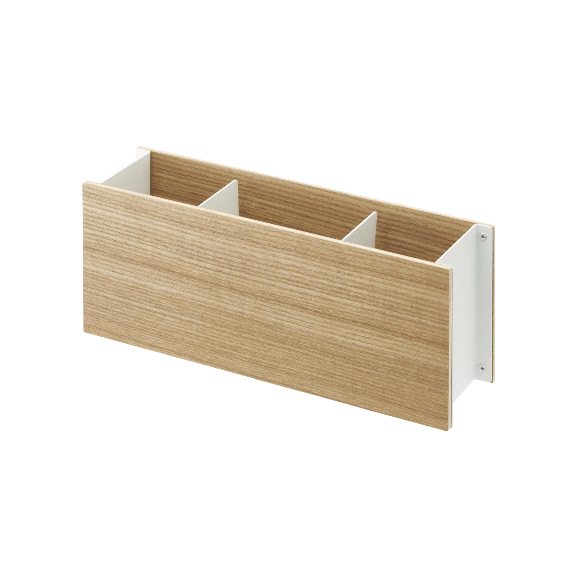 Desk Organizer - Large - Steel + Wood