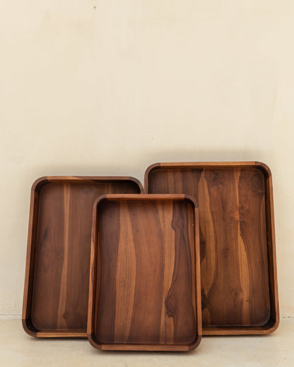 Teak Serving Trays