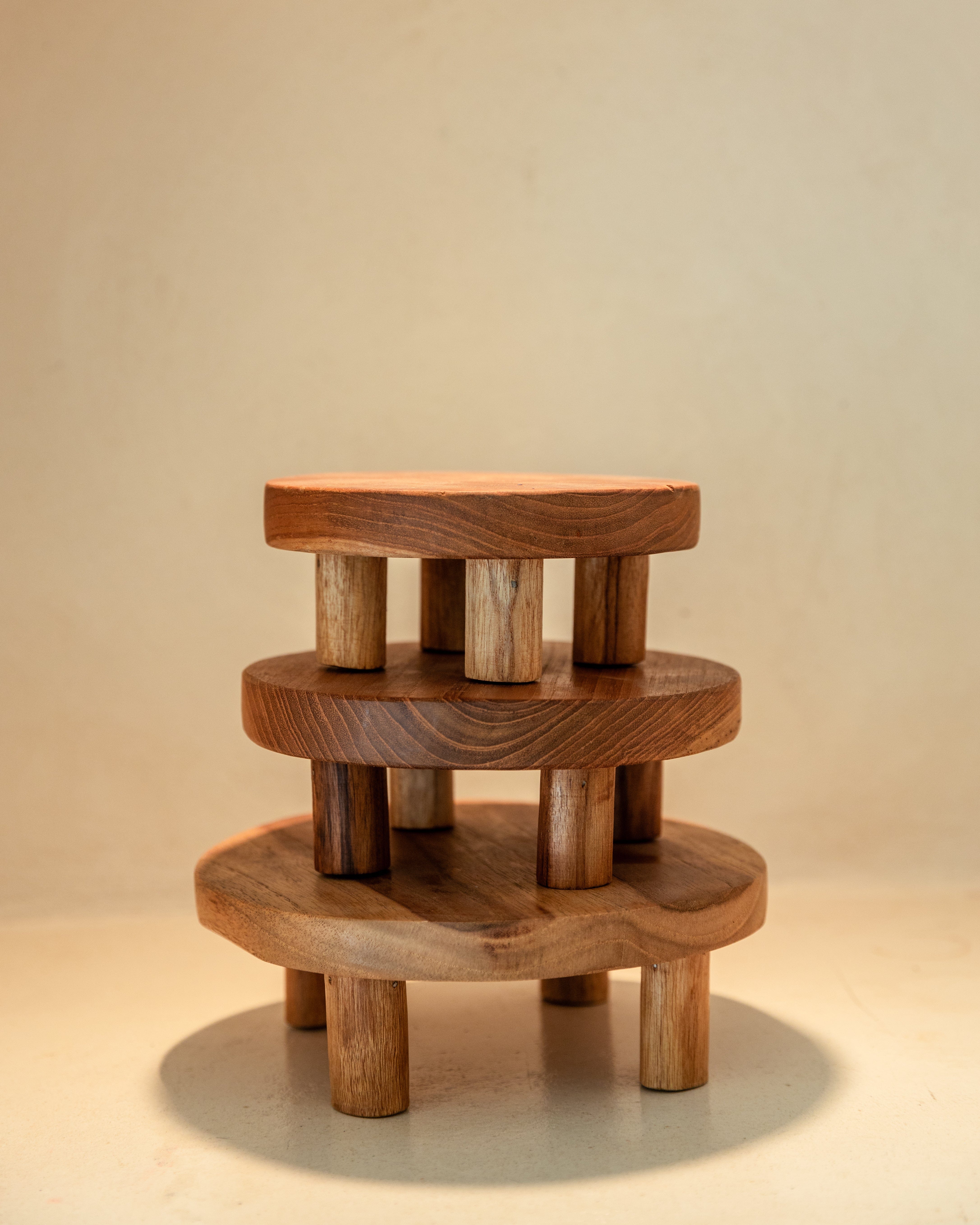 Teak Elevated Display Boards