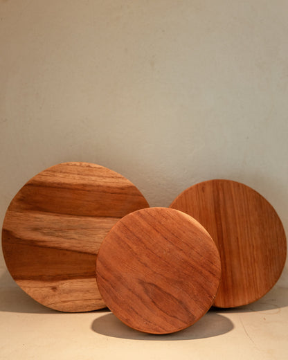 Teak Elevated Display Boards