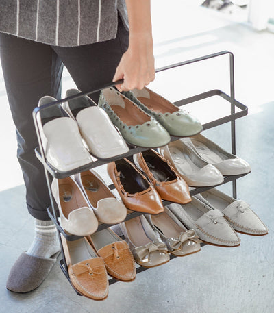 Shoe Rack (18" H)  - Steel