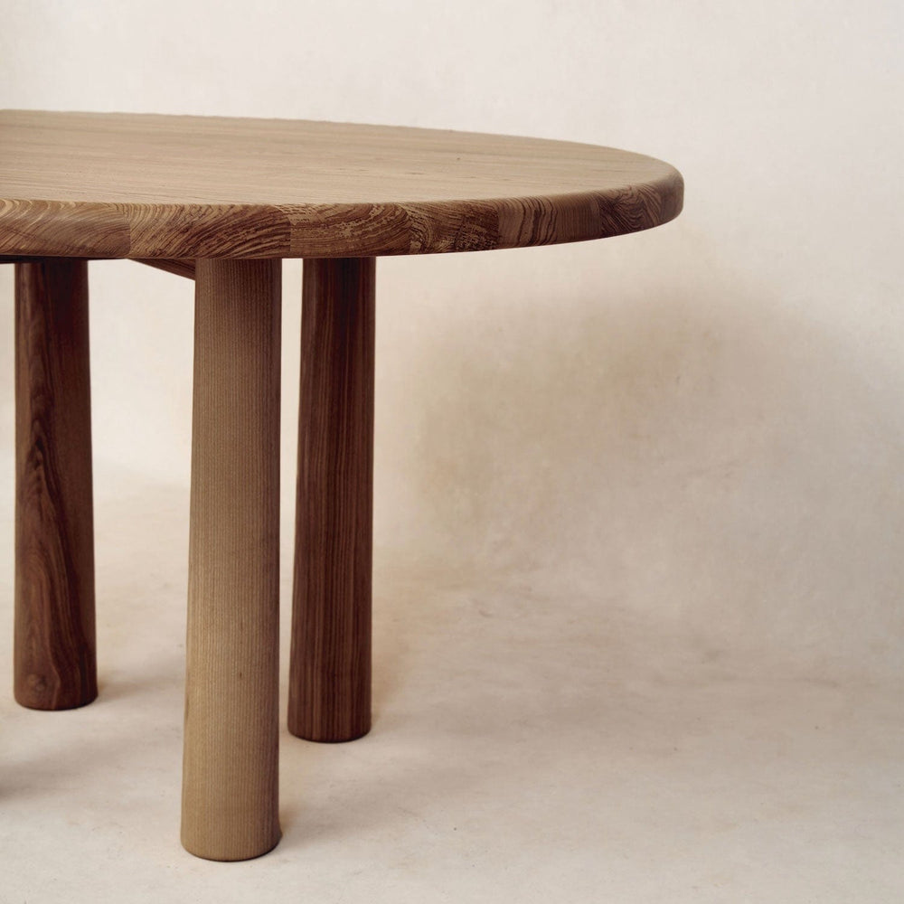 Round Topa Topa Dining Table - Mocha | Japandi Supply House