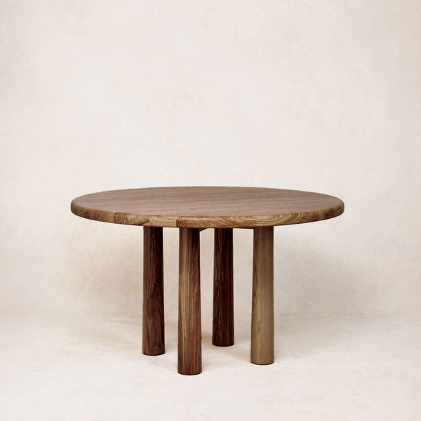 Copta Round Table Round Topa Topa Dining Table - Mocha | Japandi Supply House
