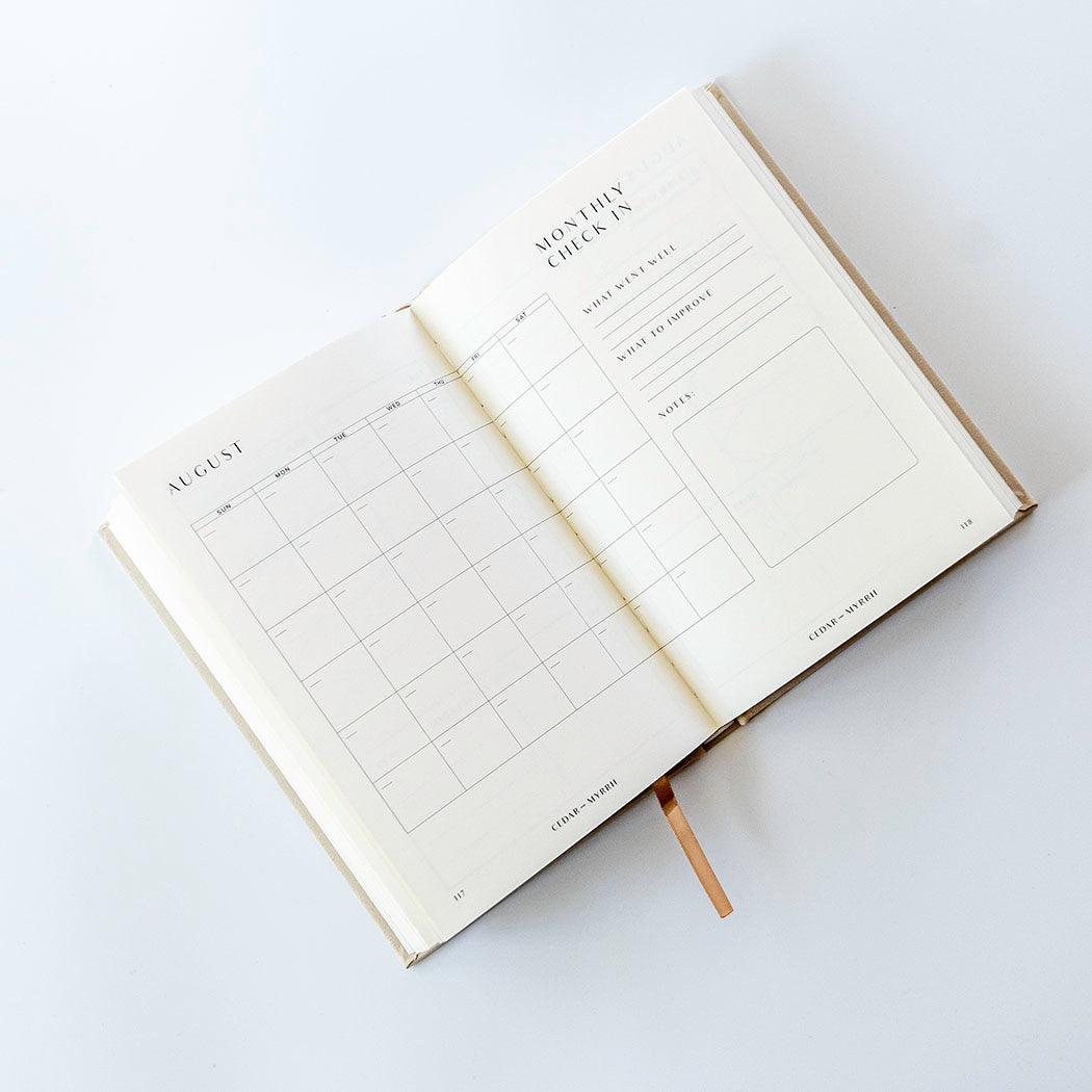 Wellness Journal Monthly Checkin
