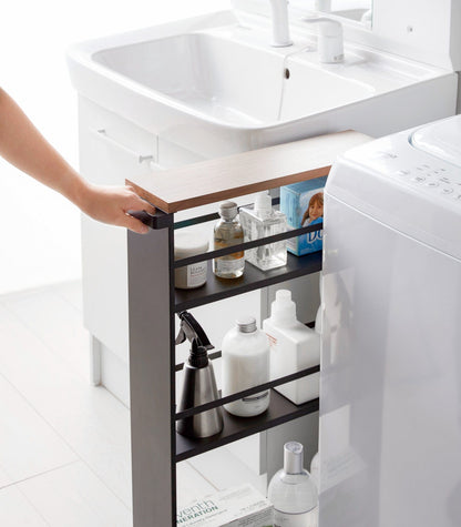 Slim Storage Cart (32&quot; H)  - Steel