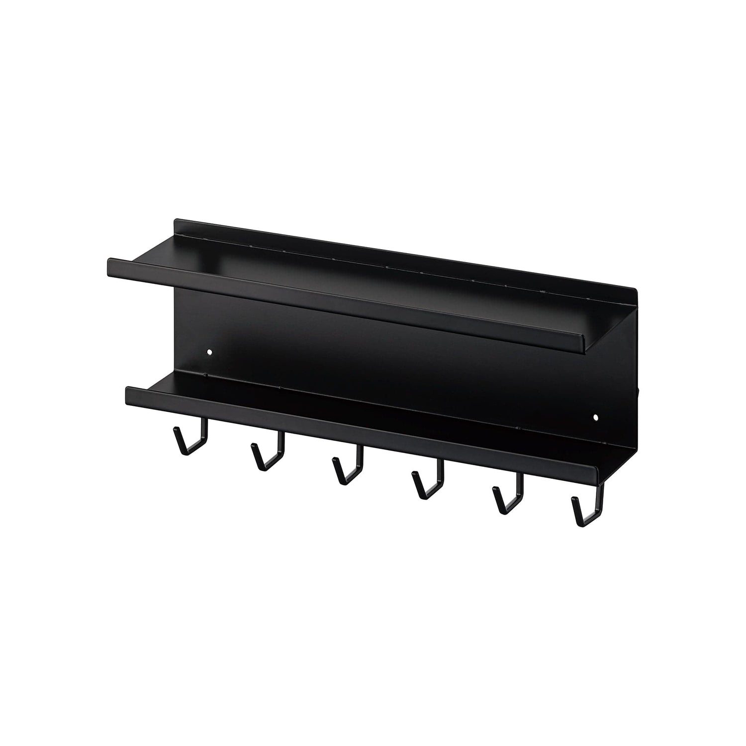 Wall-Mount Cable &amp; Router Storage Rack - Steel