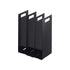 Towel Storage Organizer - Steel in black