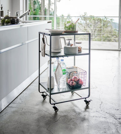 Rolling Utility Cart (32" H)  - Steel