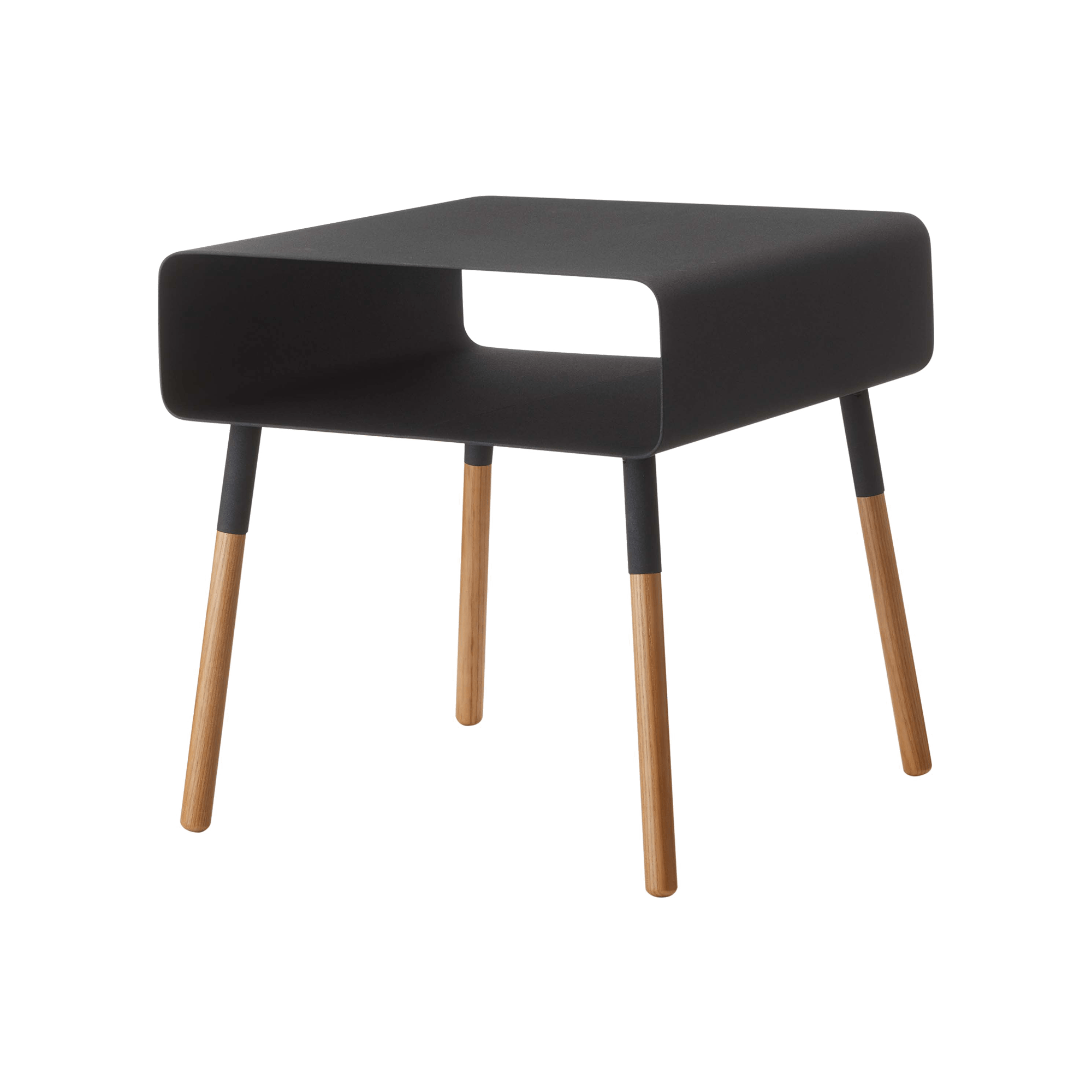 Storage Table - Two Sizes - Steel + Wood - Thumbnail 5