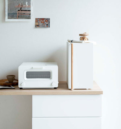 Bread Box - Steel + Wood