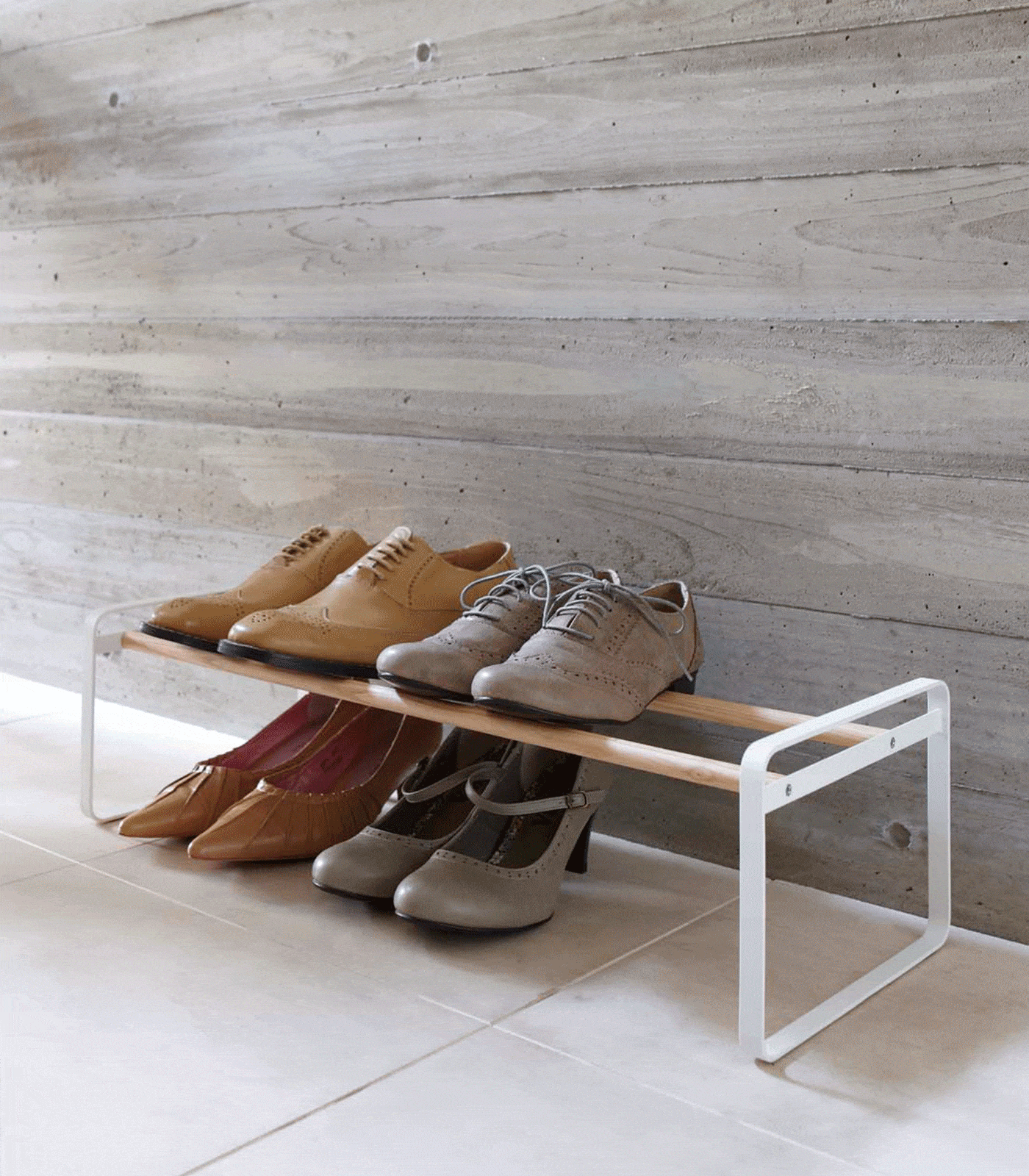 Stackable Shoe Rack (7" H)  - Steel
