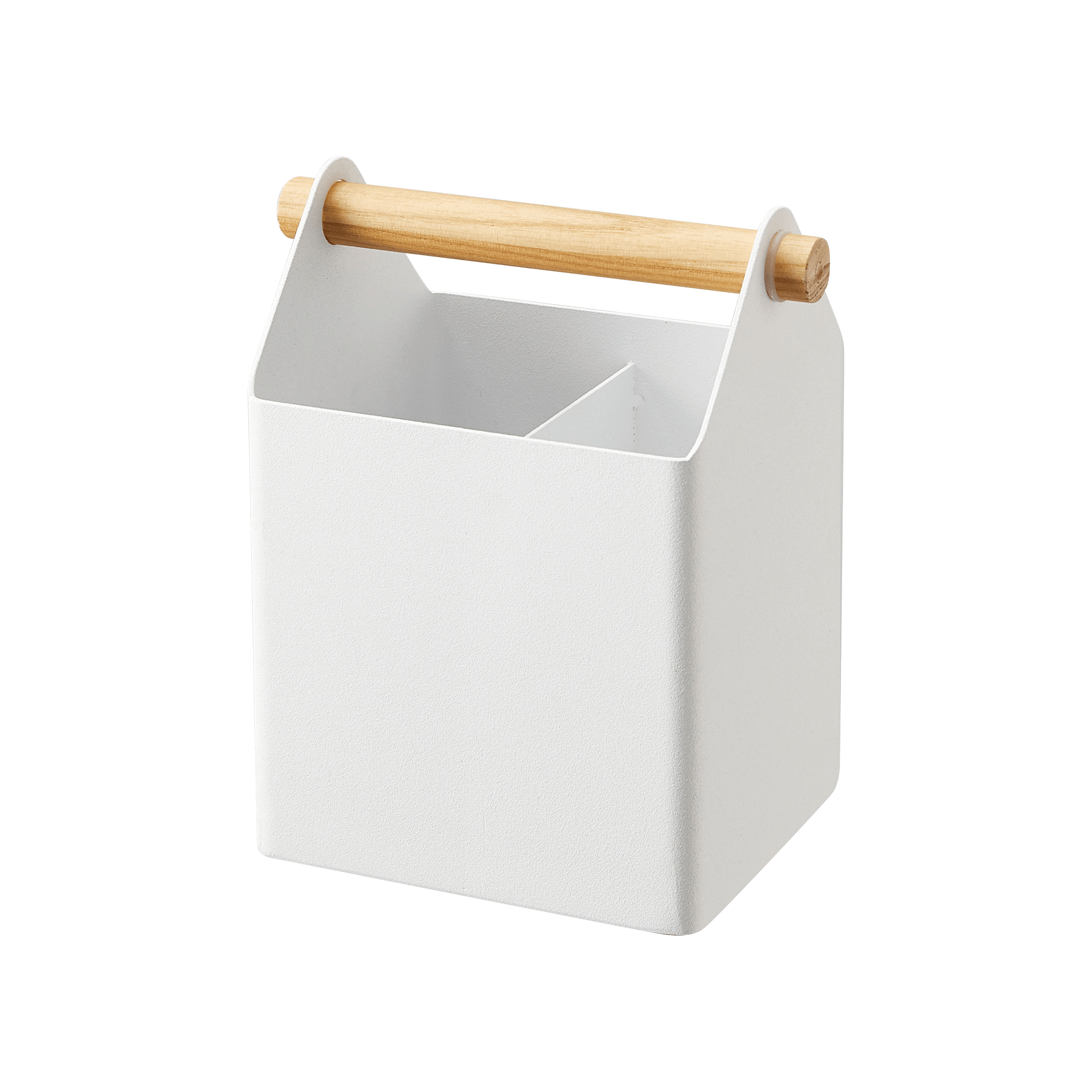 Pen + Desk Organizer - Two Sizes - Steel + Wood
