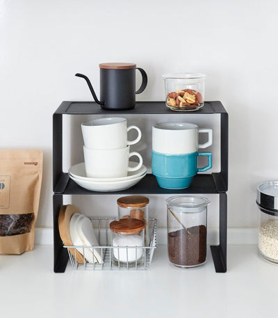 Stackable Countertop Shelf - Steel